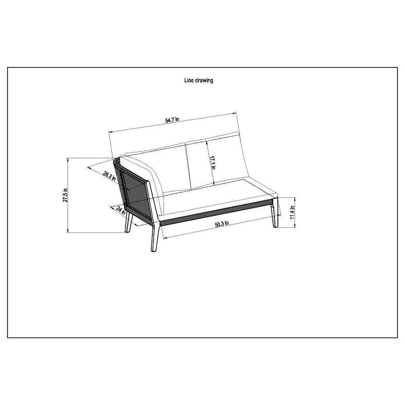 Jacobson Solid Wood 5 - Person Seating Group with Cushions