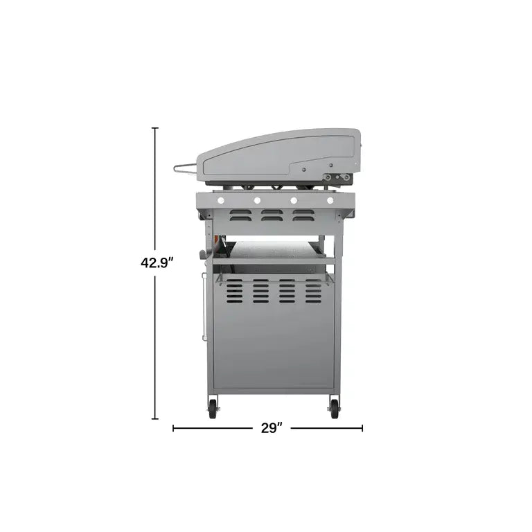 Blackstone ProSeries 4-Burner 36" Griddle Cooking Station with Hood