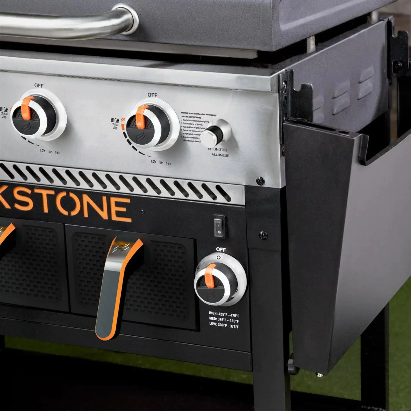 💥Clearance Sale🔥Blackstone 2-Burner 28" Griddle with Electric Air Fryer and Hood